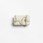 Chanel Mini flap bag in light gray AS5759 B21572 U2361