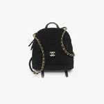 Chanel Backpack in black AS5793 B22037 94305
