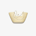 Chanel Large shopping bag in beige white AS5952 B22647 U6022