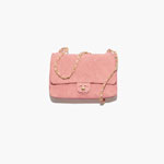 Chanel Flap bag Suede calfskin in pink AS5991 B22723 U5336
