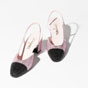 Chanel Slingbacks Strass pink black G31318 B16627 NX916 - thumb-2