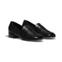 Chanel Lambskin Black Loafers G34345 X01000 94305 - thumb-2