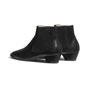 Chanel Goatskin Grosgrain Black Ankle Boots G35148 Y53943 94305 - thumb-3