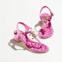 Chanel Cotton tweed jewel Sandals G36402 X56545 K4191 - thumb-2