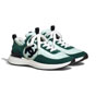 Chanel Suede Calfskin Nylon Green Sneaker G37122 Y55132 K2776 - thumb-2