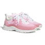 Chanel Suede Calfskin Nylon Pale Pink Sneaker G37136 Y55131 0K121 - thumb-2
