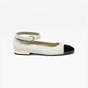 Chanel Mary Janes Suede Calfskin G46024 B18477 NAACR - thumb-2