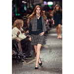 Chanel Skirt Glittered wool tweed P77745 V69621 NY541