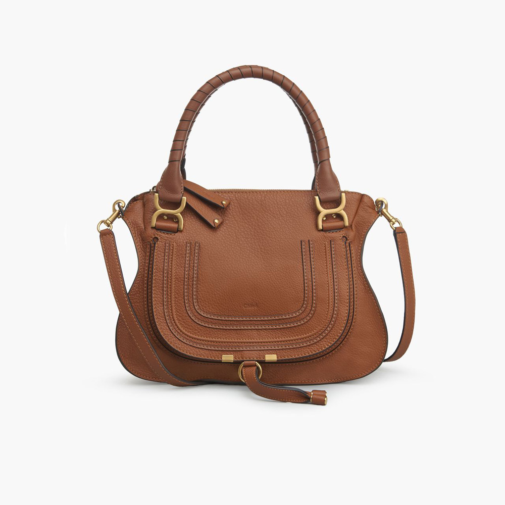 Chloe Marcie handbag Grained calfskin tan 3S0860-161-151