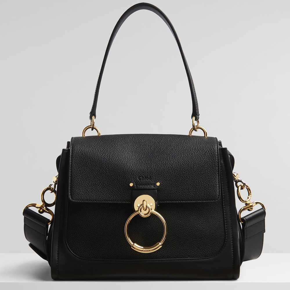 Chloe Small Tess Day Bag In Grained Shiny Calfskin CHC20AS142C62001