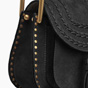 Chloe Mini Hudson bag Suede calfskin black 3S1220-H67-001 - thumb-4