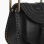 Chloe Mini Hudson bag Smooth calfskin with suede black 3S1220-H68-001 - thumb-4