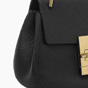 Chloe Mini Drew shoulder bag Small grain calfskin black 3S1032-944-001 - thumb-4