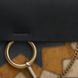 Chloe Faye shoulder bag Rosace patchwork black 3S1126-H9P-001 - thumb-3