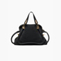 Chloe Paraty handbag Small grain calfskin black 8HS891-043-001 - thumb-2