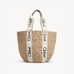 Chloe Large Woody Basket Timeless Essential CHC22SS380G55101