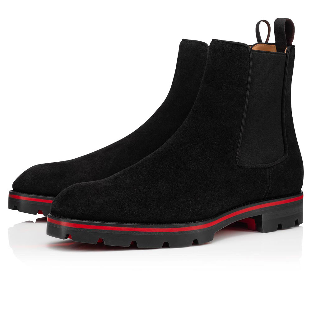 Christian Louboutin Alpinono Ankle boots Calf leather Black 1210406BK01