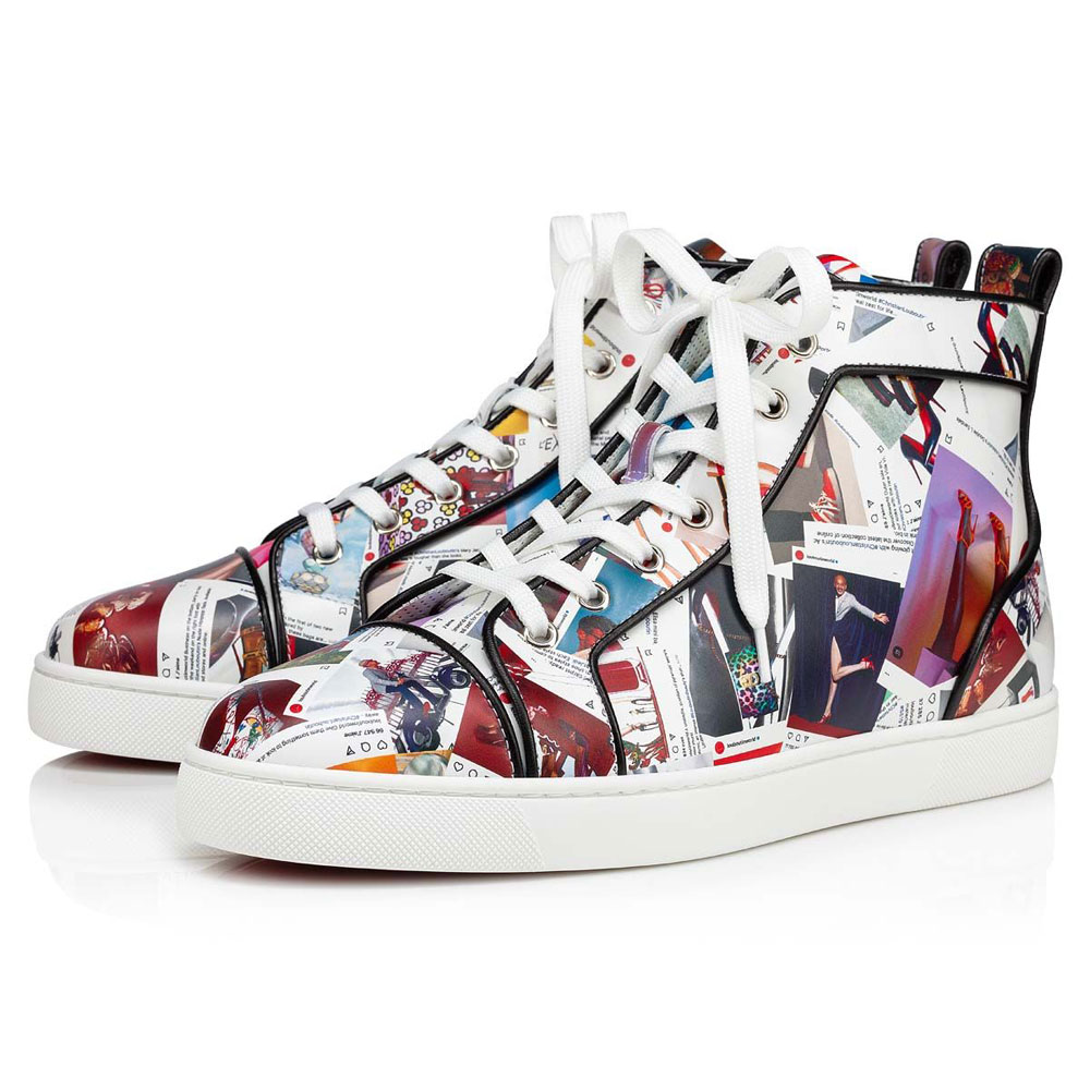 Christian Louboutin Louis Orlato Calf Sneaker 1220273M026