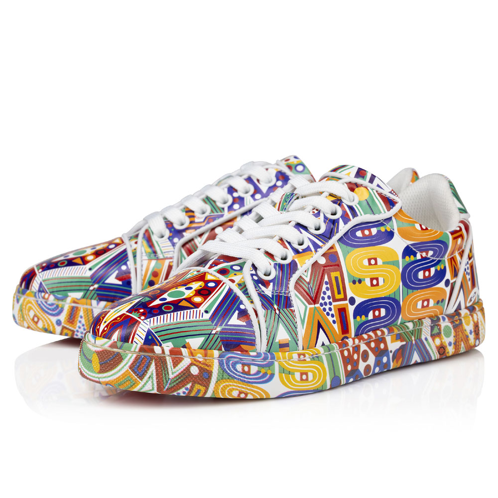 Christian Louboutin Fun Vieira Sneakers Wamims printed calf 1240889M024