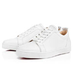 Christian Louboutin Louis Junior 000 White Calf Sneaker 1130548WH01