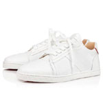 Louboutin Elastikid Donna 000 Version Bianco Calf Sneaker 1201222W224