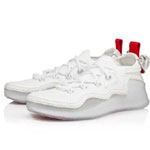 Christian Louboutin Arpoador Donna White Calf Sneaker 1220616W222