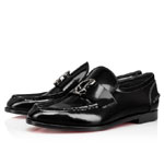Christian Louboutin CL Moc Loafers Calf leather Black 1230355B439