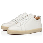 Christian Louboutin Rantulow Low-top sneakers Grained nappa White 1230628WH01