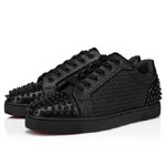 Christian Louboutin Seavaste 2 Low-top sneakers Calf spikes Black 1230693B026