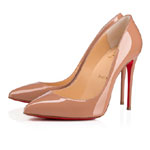 Christian Louboutin Pigalle Follies 100mm Nude Patent Pumps 3140495PK1A