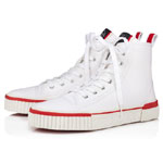 Christian Louboutin Pedro High-top sneakers Fabric White 3230486WH01