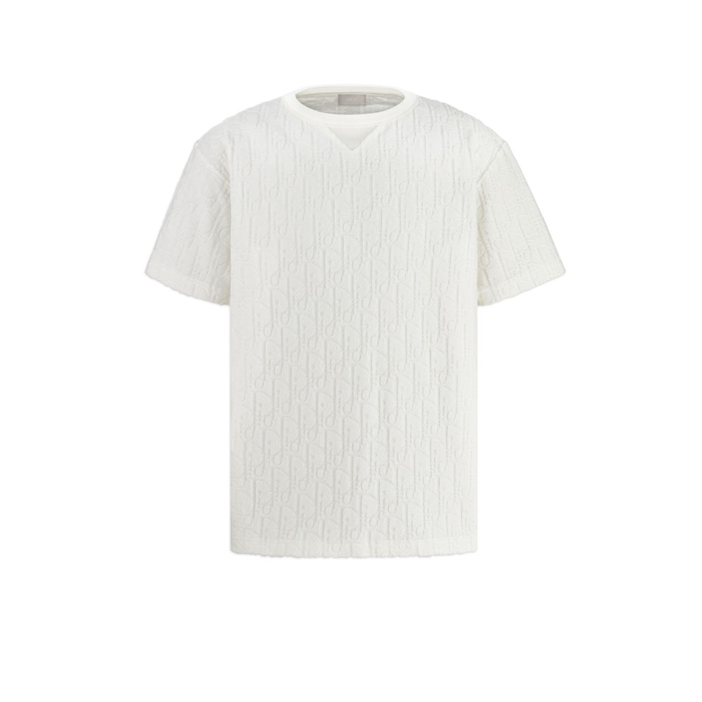 Dior Oblique Relaxed-Fit T-Shirt 113J692A0614 C020