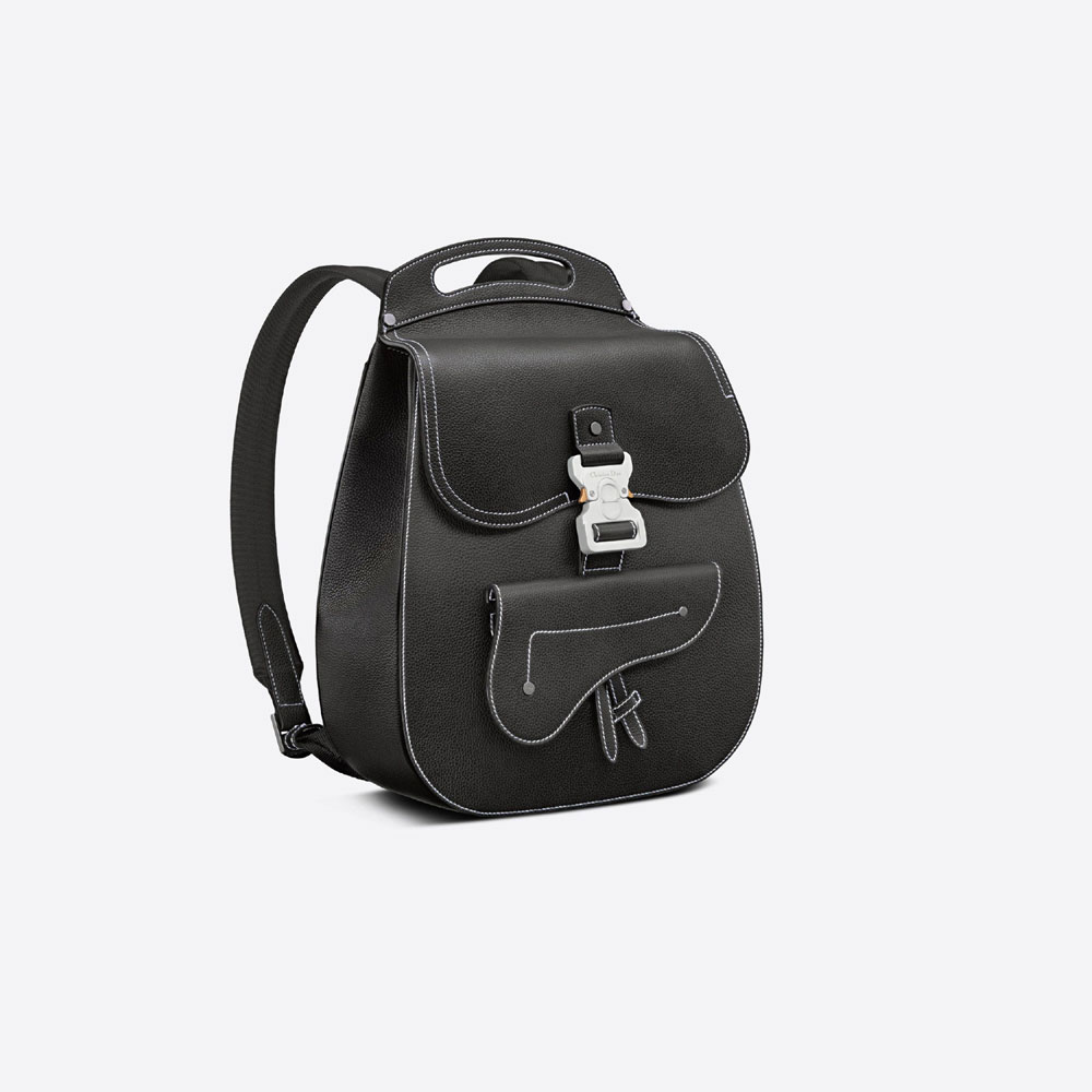 Dior Gallop Backpack Black Grained Calfskin 1ADBA011YKK H00N - Photo-2