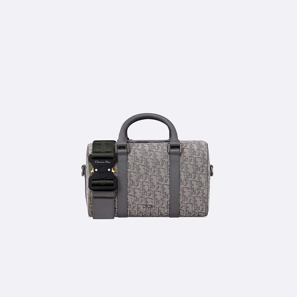 Dior Lingot 26 Bag Ruthenium-Colored Dior Oblique Jacquard 1ADDU114DOS H30Q