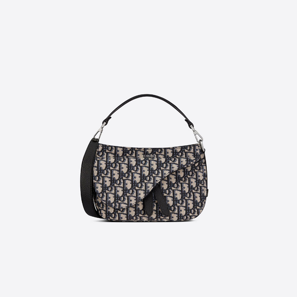 Mini Saddle Soft Bag Dior Oblique Jacquard 1ADHO024YKY H05E