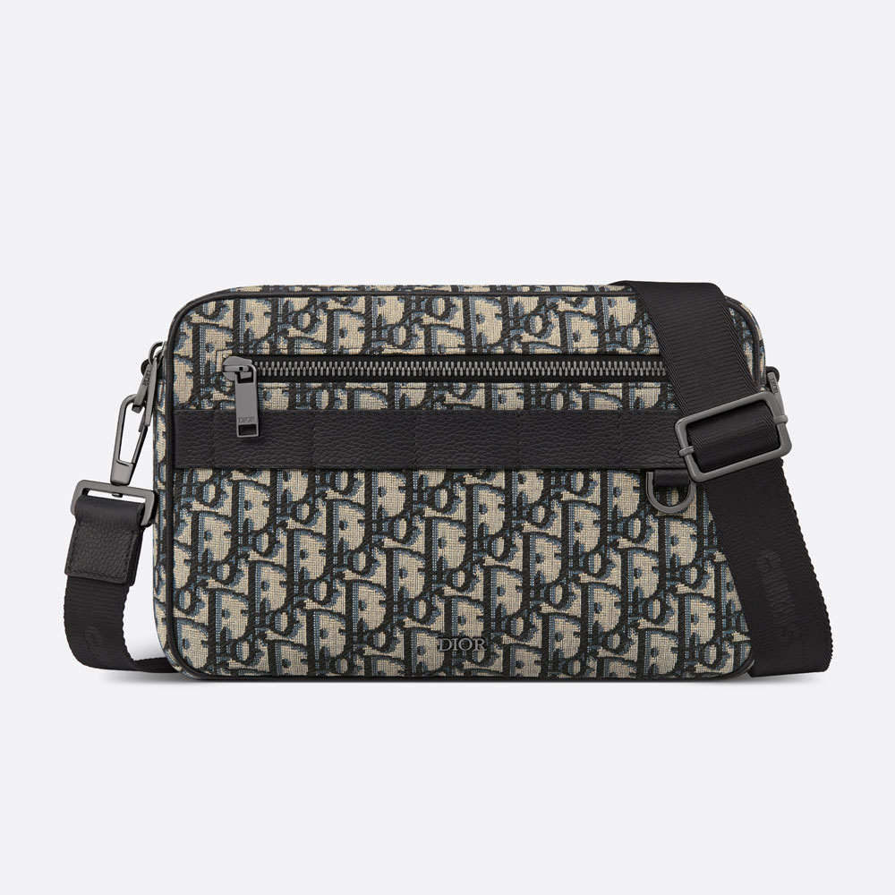 Maxi Safari Bag with Strap Dior Oblique Jacquard 1ESPO297YKY H27E