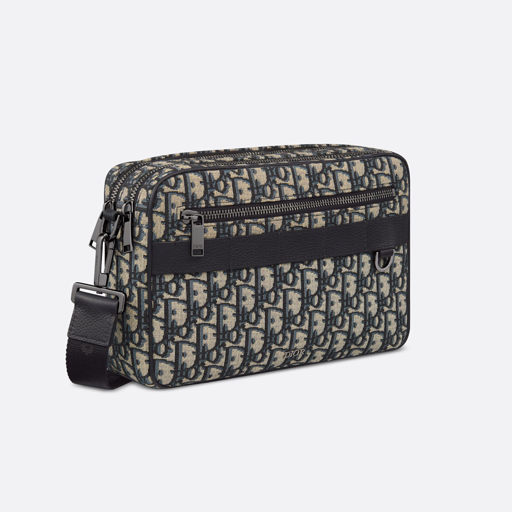 Maxi Safari Bag with Strap Dior Oblique Jacquard 1ESPO297YKY H27E - Photo-2