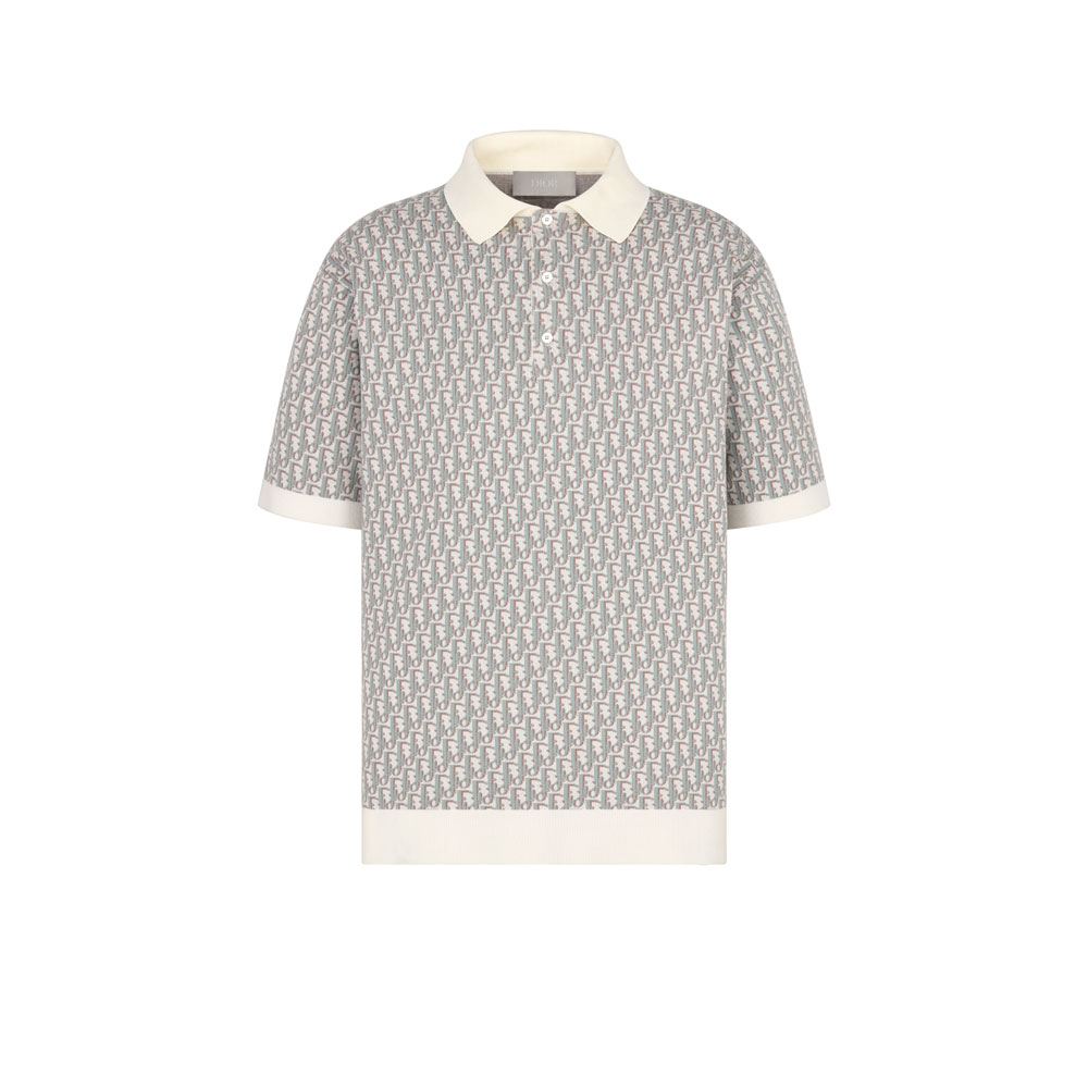 Dior Oblique Polo Shirt 293M832AT396 C085