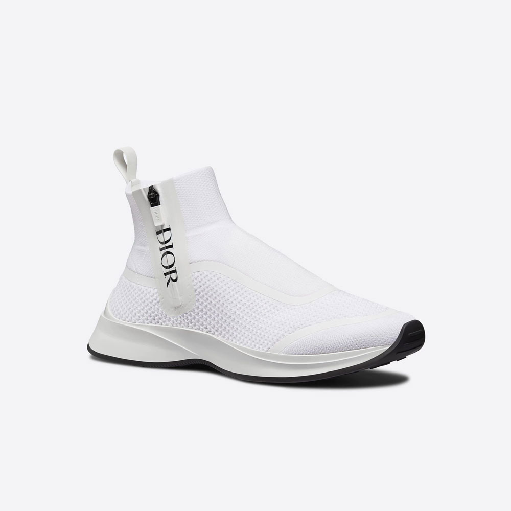 Dior B25 High-Top Sneaker White Mesh 3SH124YTP H000