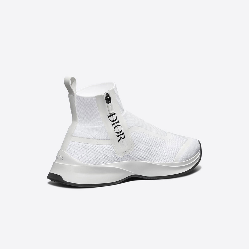 Dior B25 High-Top Sneaker White Mesh 3SH124YTP H000 - Photo-2