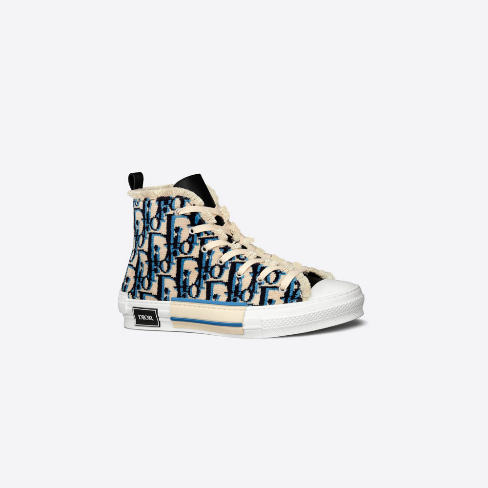 B23 High Top Sneaker Dior Oblique Tapestry 3SH129ZGT H561 - Photo-2