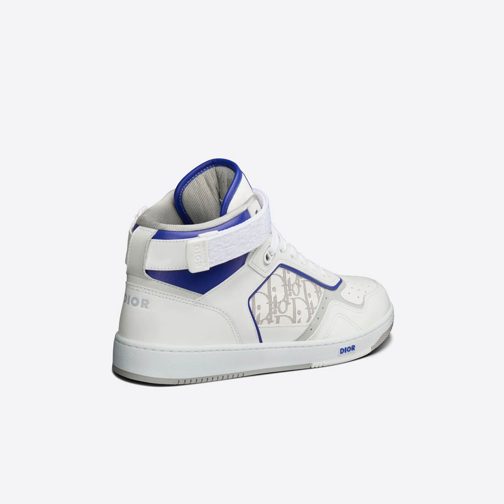 Dior B27 High Top Sneaker Smooth Calf Galaxy Leather 3SH132ZIJ H065 - Photo-2