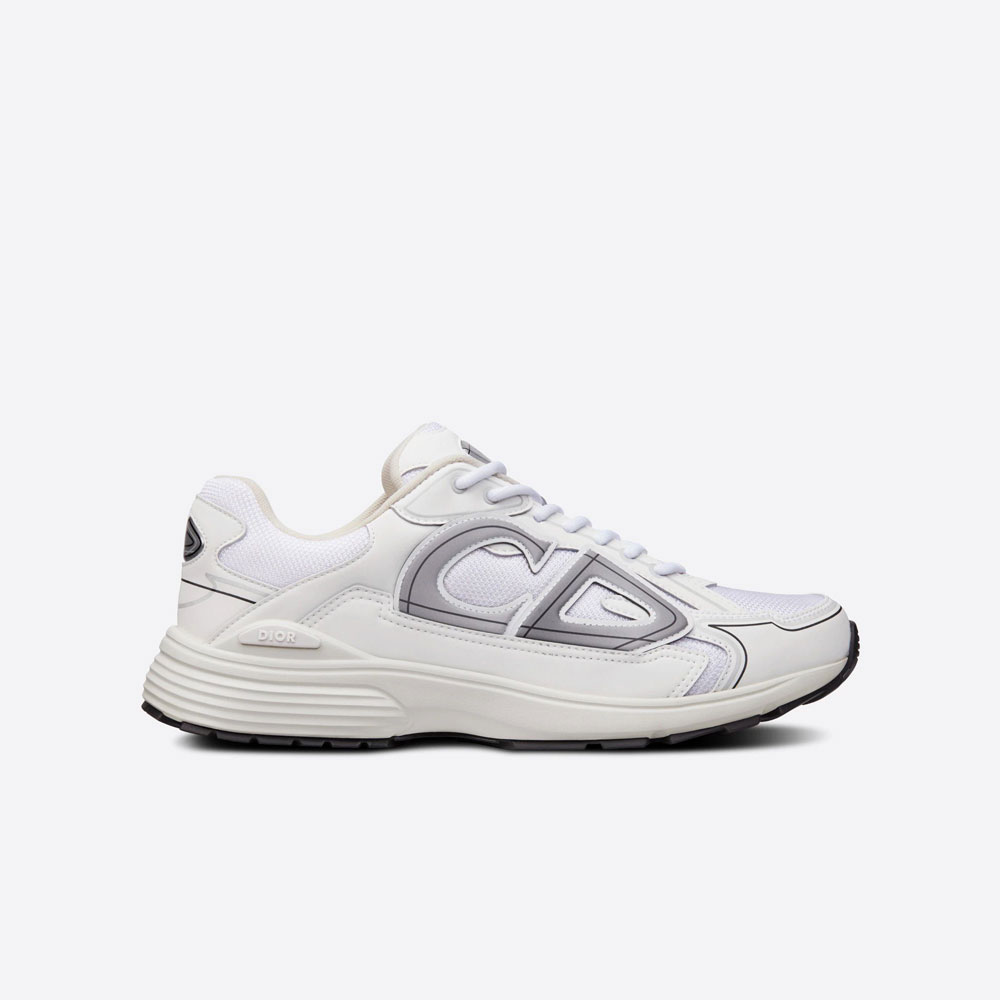Dior B30 Sneaker White Mesh and Technical Fabric 3SN279ZND H000