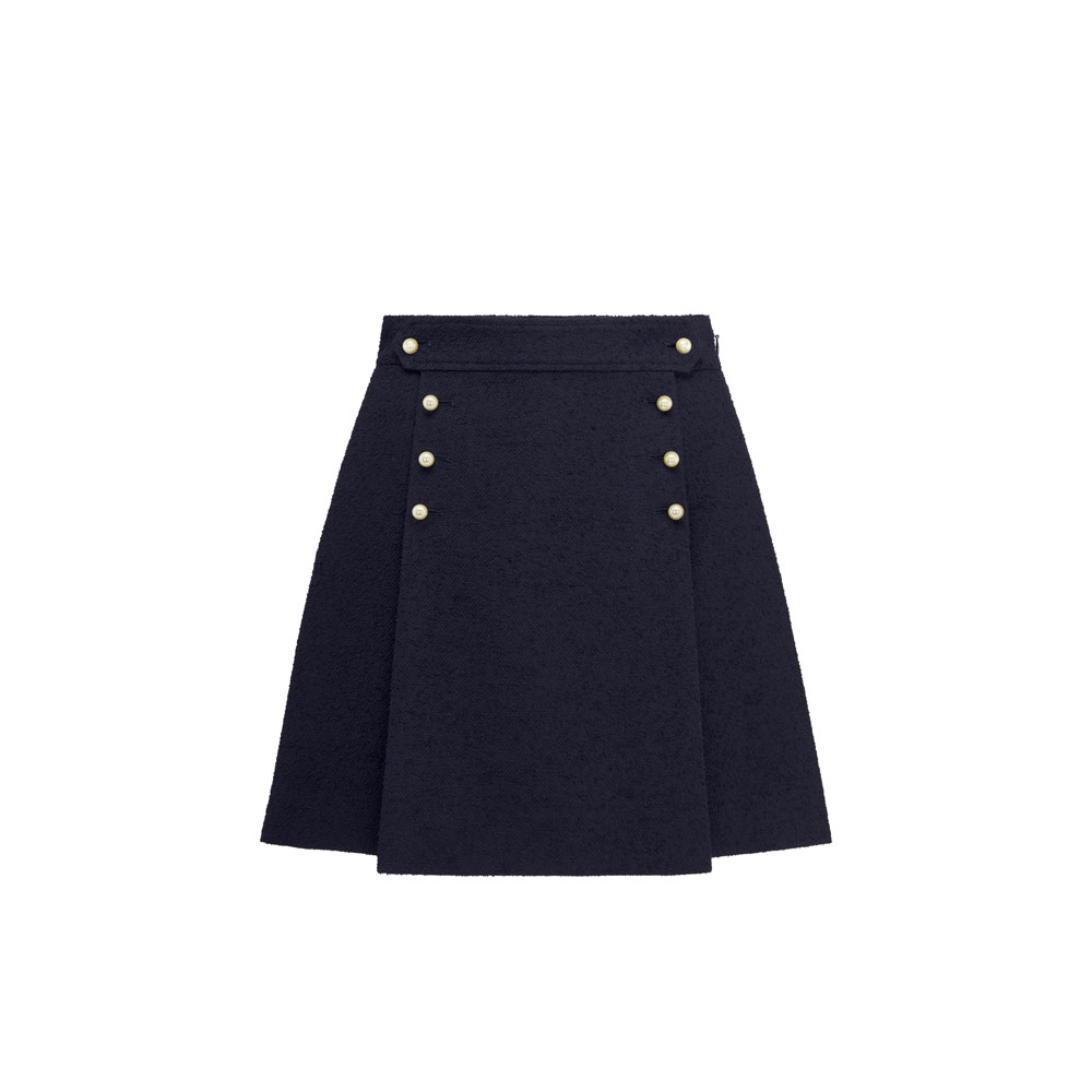 Dior Miniskirt with Removable Sailor Panel 441J26A1761 X5640