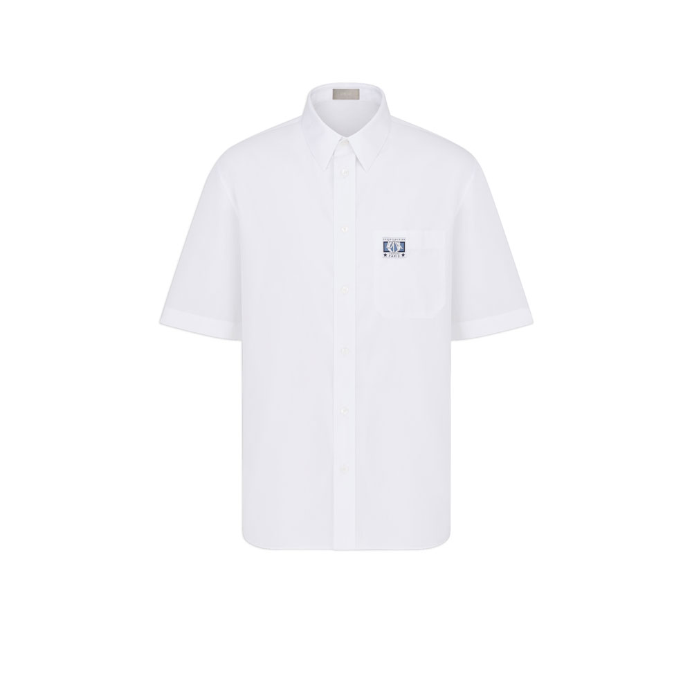 Dior Charm Short-Sleeved Shirt 493C515A1581 C000