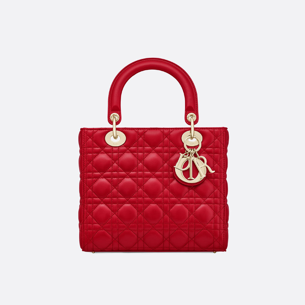 Lady Dior lambskin bag CAL44550 M383