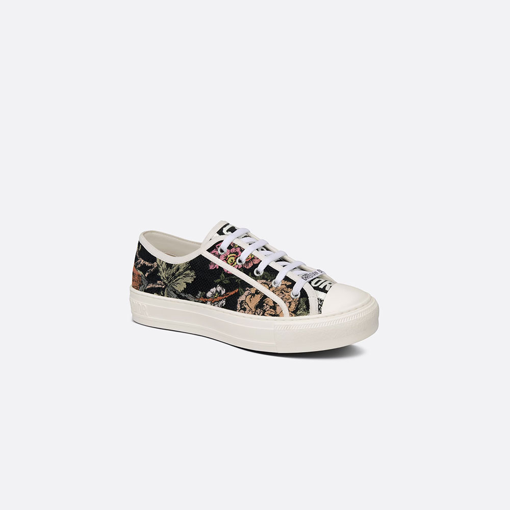 Walk n Dior Sneaker Cotton Botanique Embroidery KCK211GRY S26X - Photo-2