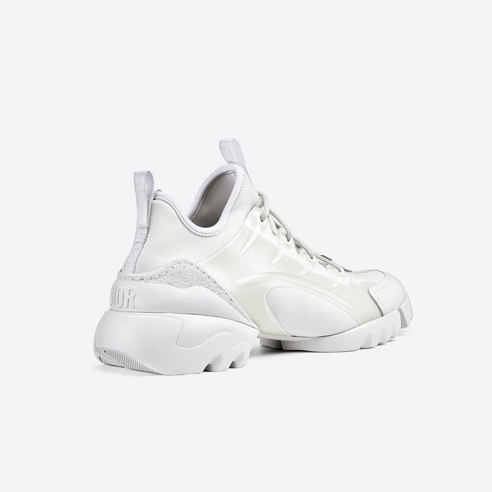 Dior D Connect Sneaker White Technical Fabric KCK222NGG S10W - Photo-2