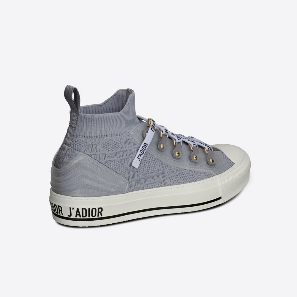 Walk N Dior Sneaker Gray Cannage Technical Mesh KCK276NKR S33G - Photo-2