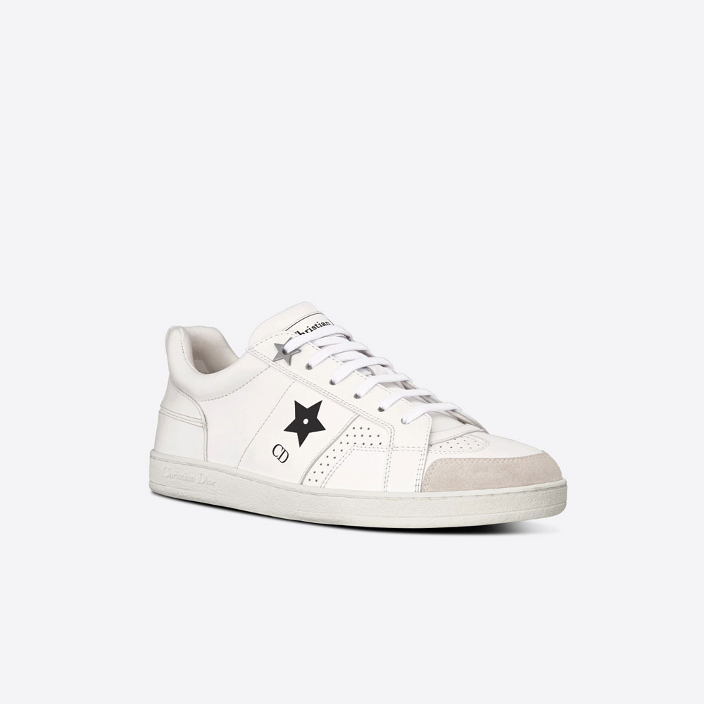 Dior Star Sneaker White Calfskin and Suede KCK361CLD S19W - Photo-2